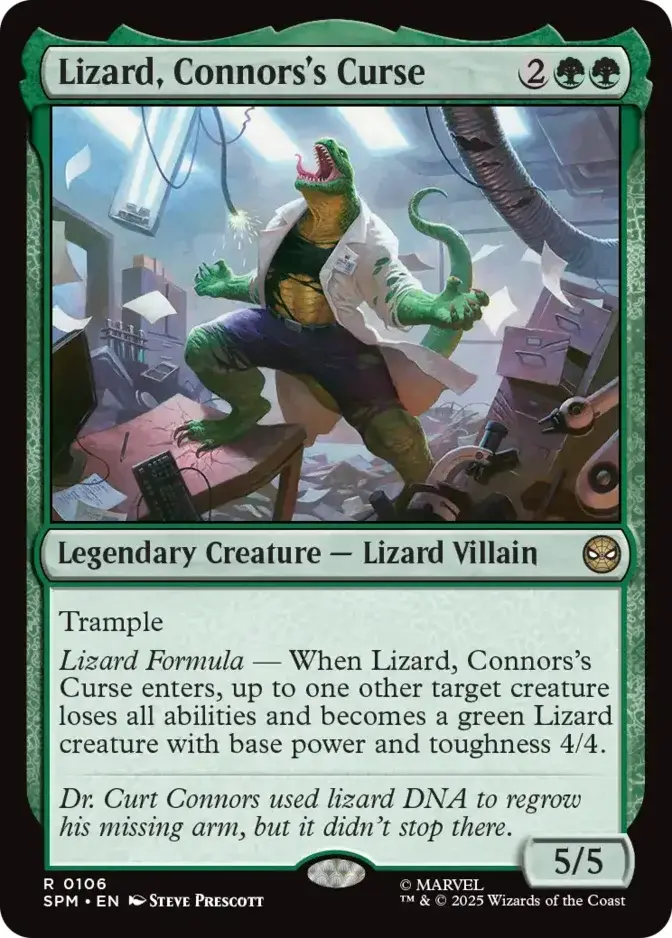 Lizard, Connors's Curse [SPM] (F)