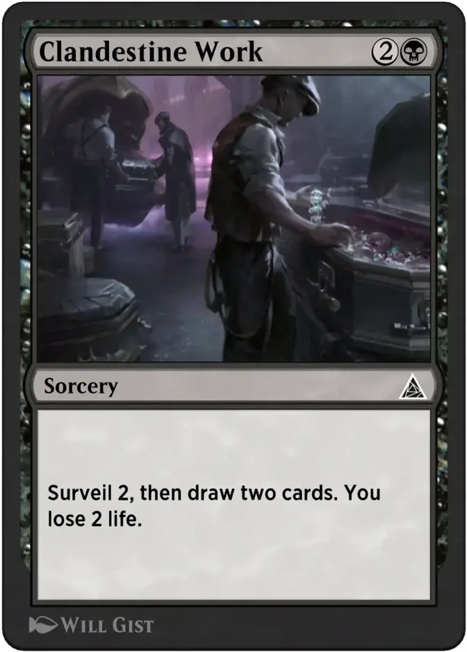 Clandestine Work [OM1]