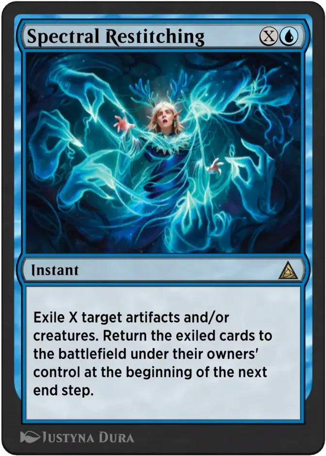 Spectral Restitching [OM1]