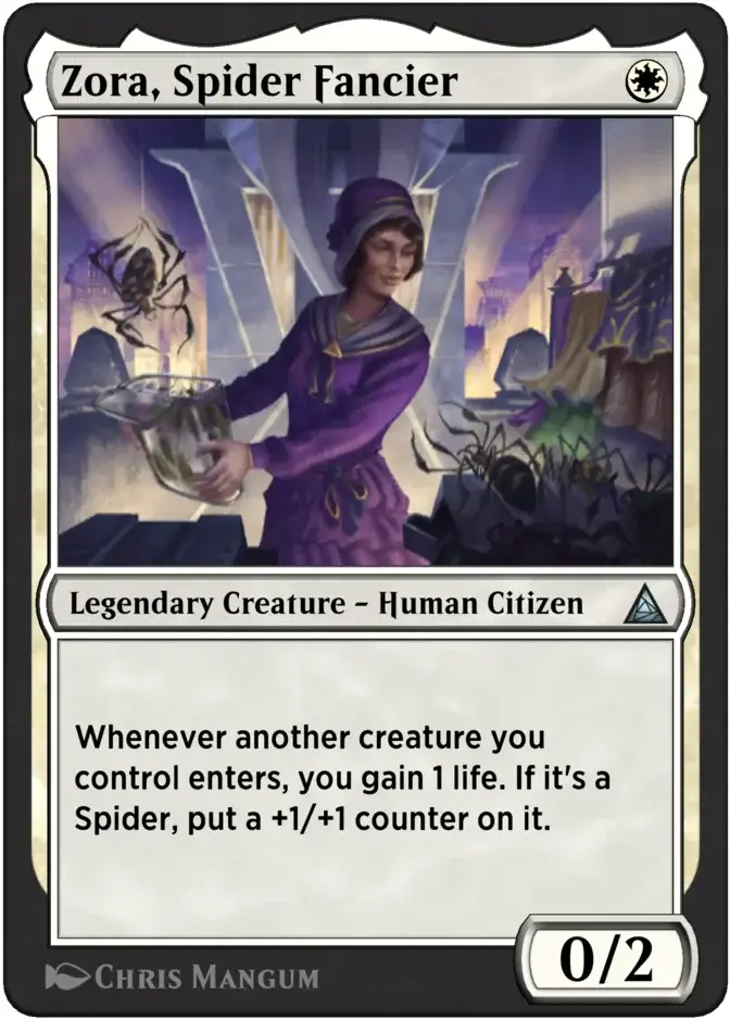 Zora, Spider Fancier [OM1]