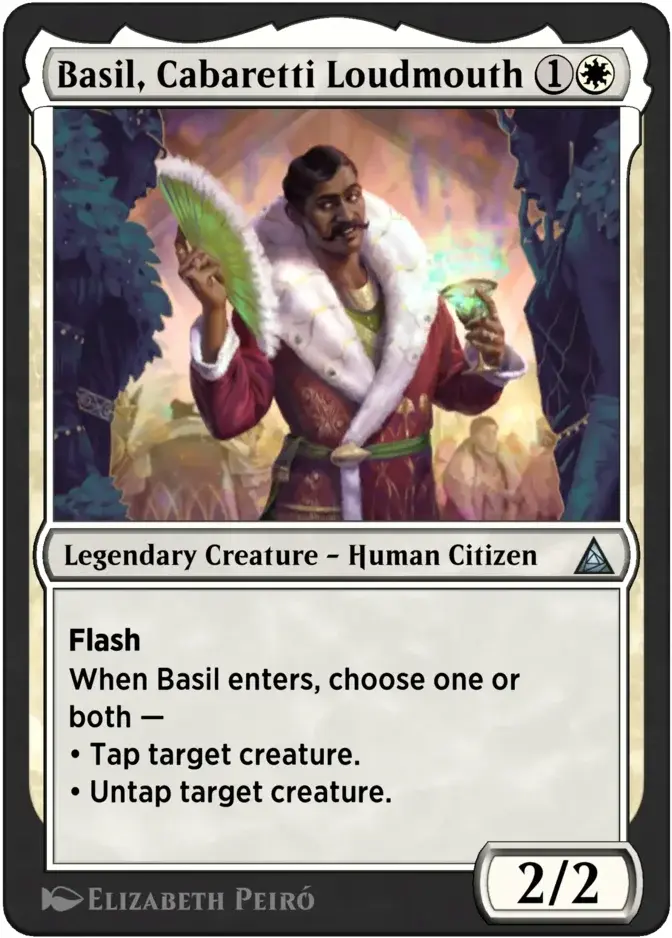 Basil, Cabaretti Loudmouth [OM1]