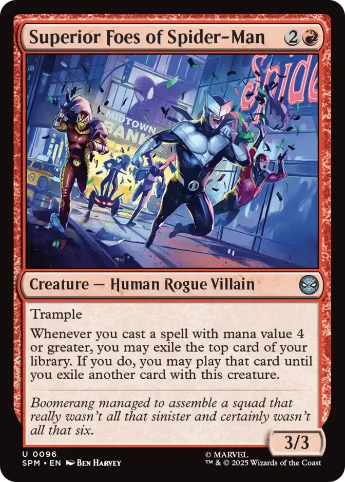 Superior Foes of Spider-Man [SPM] (F)