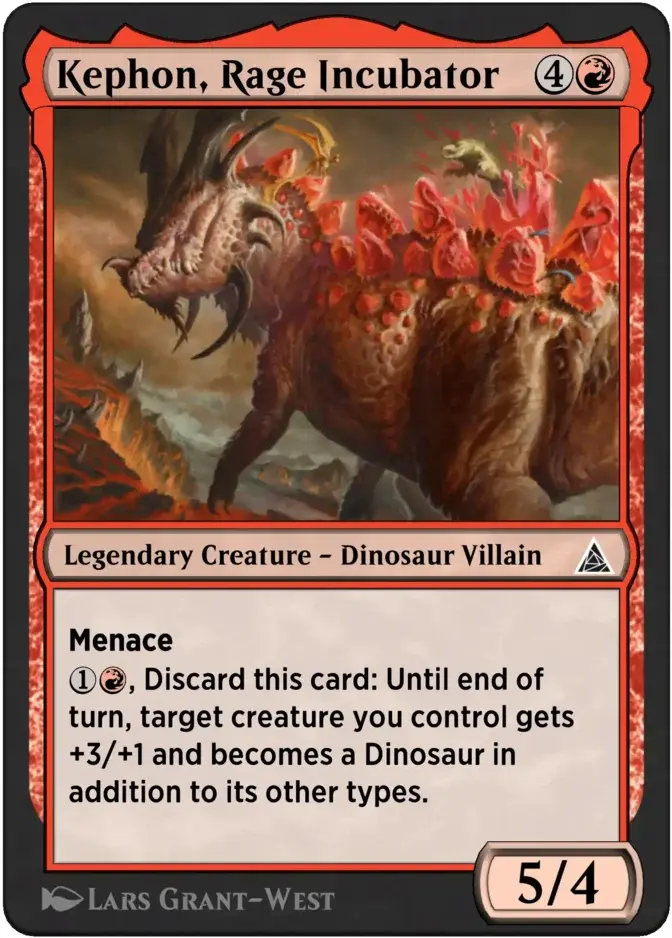 Kephon, Rage Incubator [OM1]