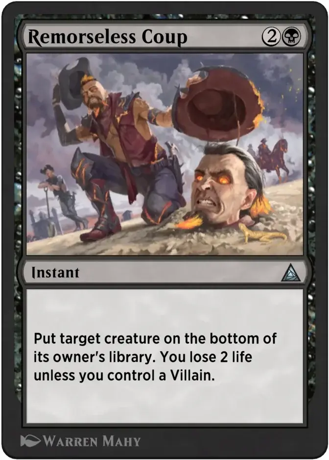 Remorseless Coup [OM1]