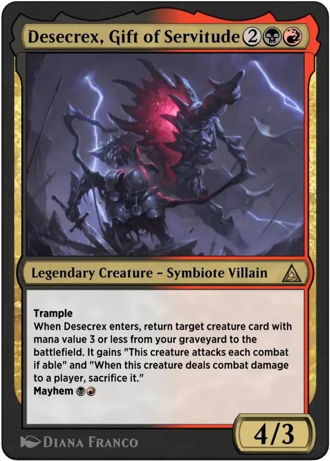 Desecrex, Gift of Servitude [OM1]