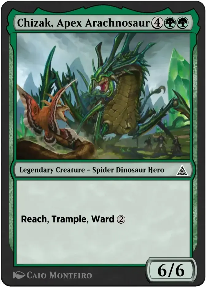 Chizak, Apex Arachnosaur [OM1]