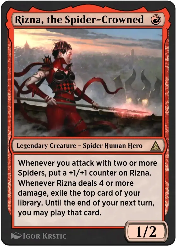 Rizna, the Spider-Crowned [OM1]
