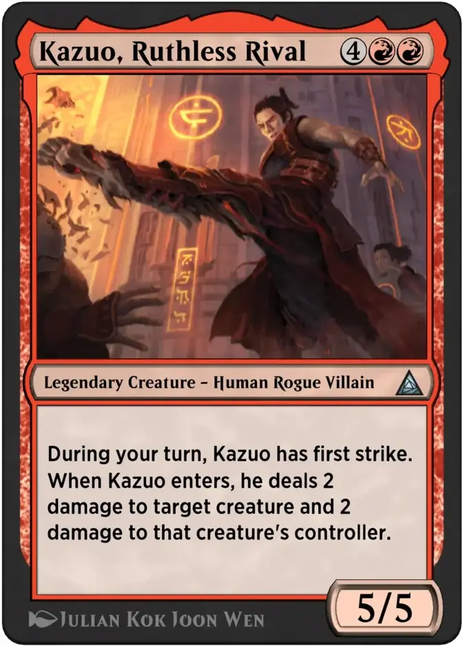 Kazuo, Ruthless Rival [OM1]