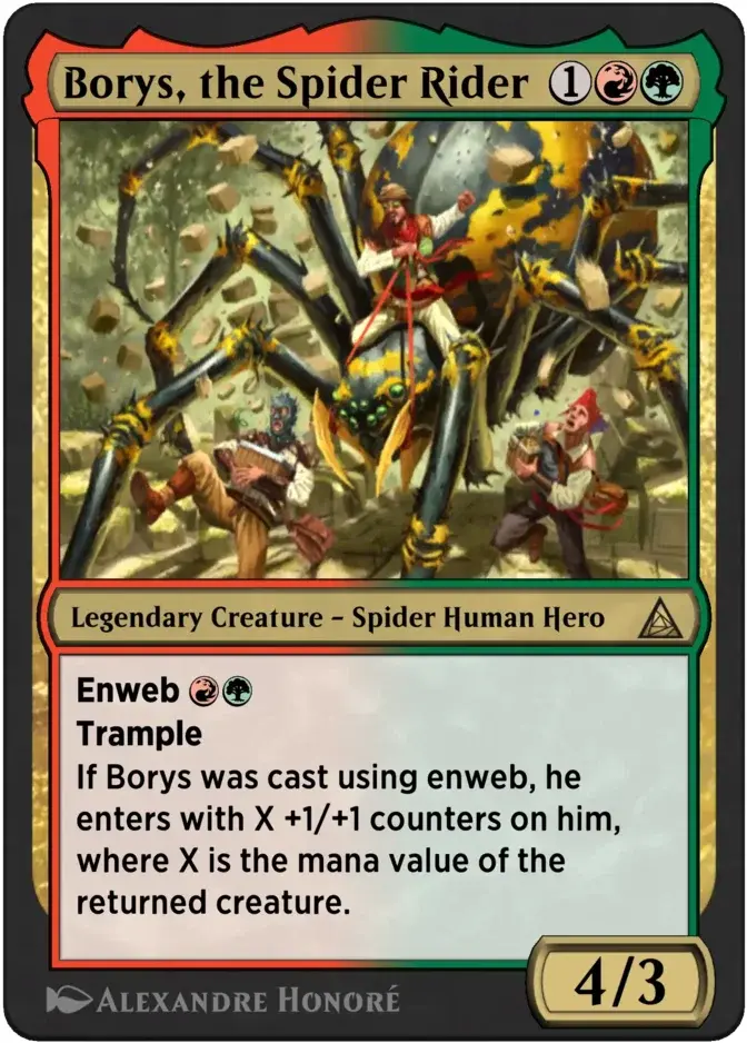 Borys, the Spider Rider [OM1]