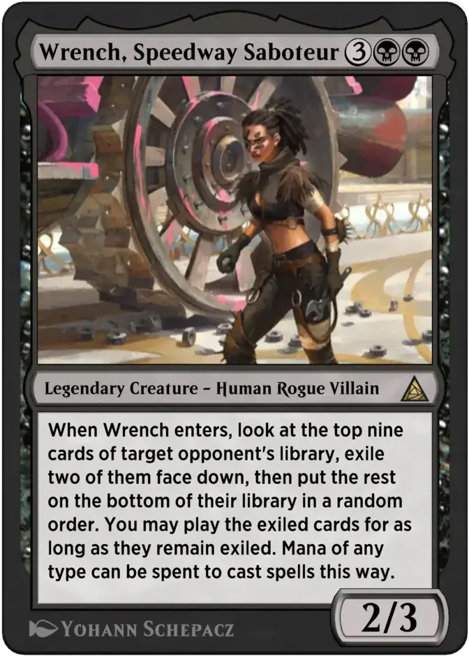 Wrench, Speedway Saboteur [OM1]