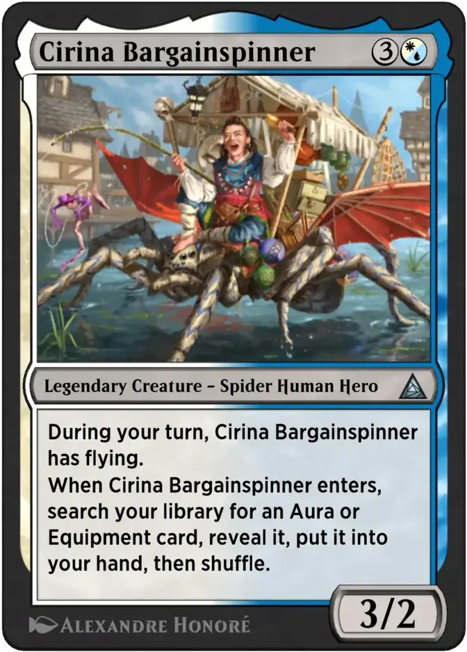 Cirina Bargainspinner [OM1]