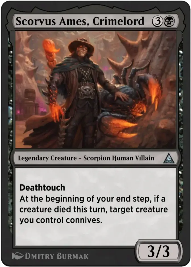 Scorvus Ames, Crimelord [OM1]