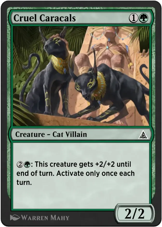 Cruel Caracals [OM1]