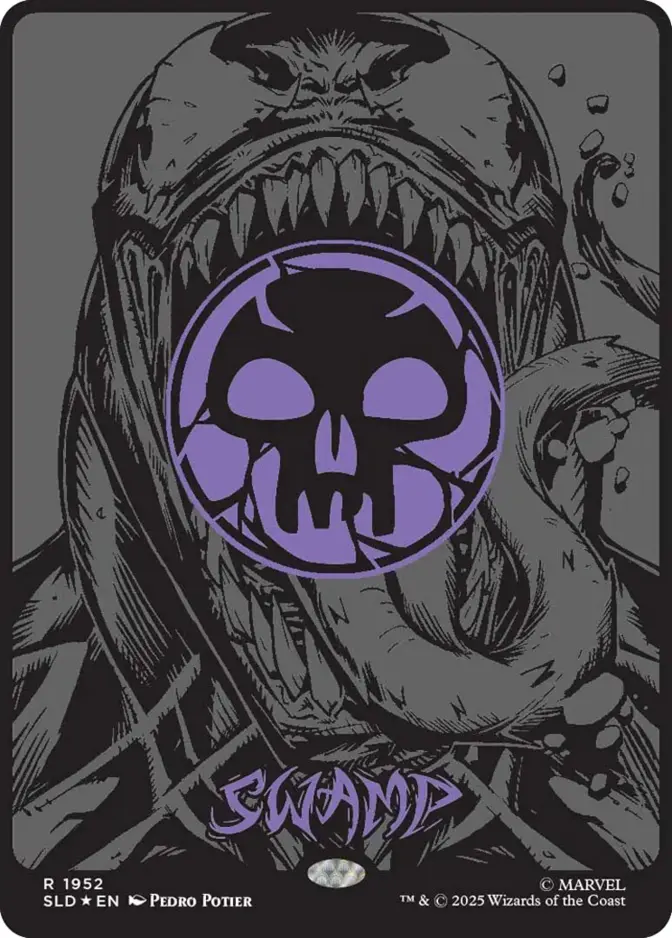 Swamp <Spider-Man: Mana Symbiote - Raised Foil> [SLD] (F)