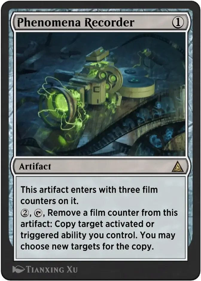 Phenomena Recorder [OM1]