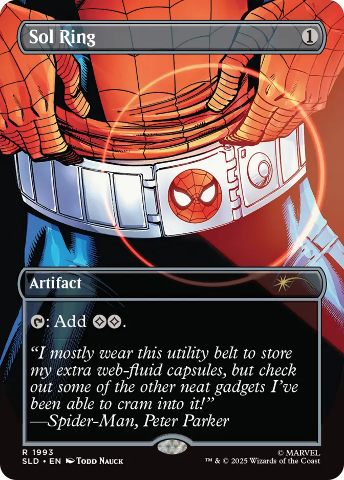 Sol Ring <Spider Man: Heroic Deeds> [SLD]