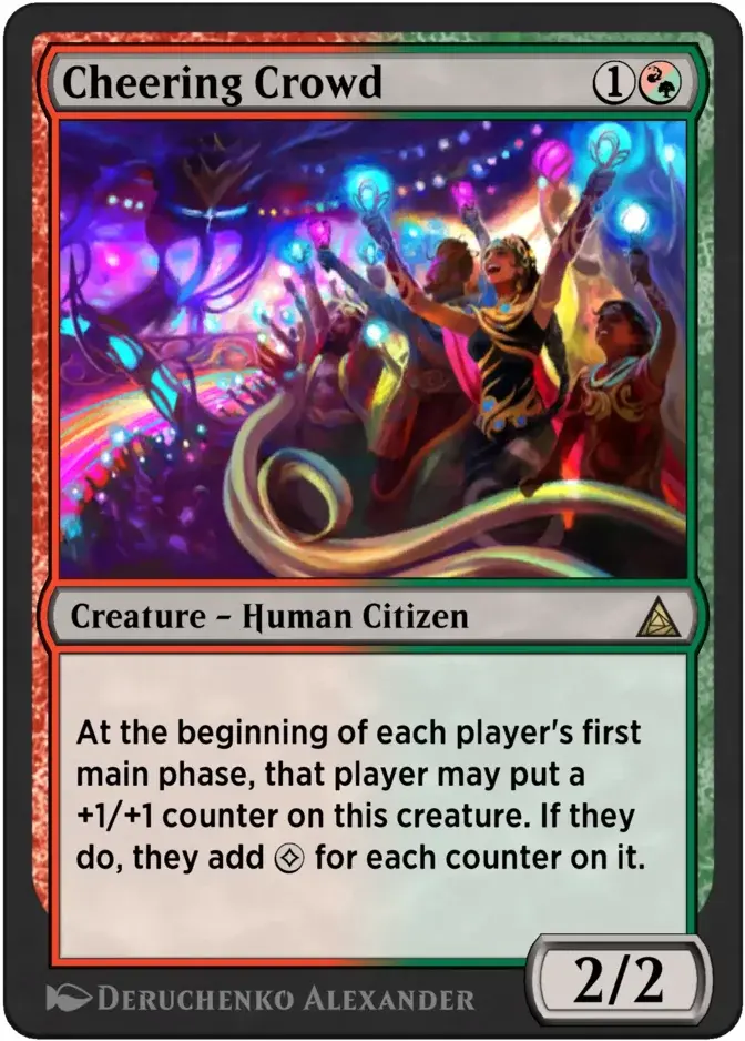 Cheering Crowd [OM1]