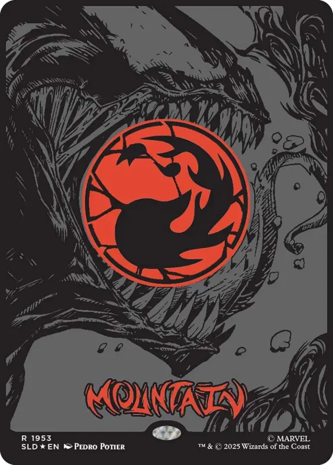 Mountain <Spider-Man: Mana Symbiote - Raised Foil> [SLD] (F)