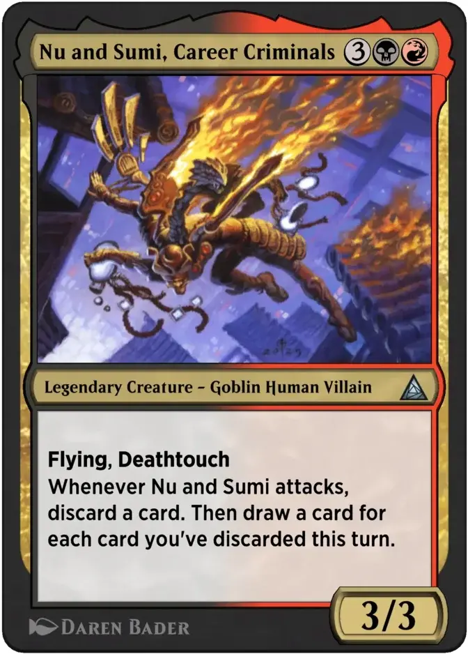 Nu and Sumi, Career Criminals [OM1]