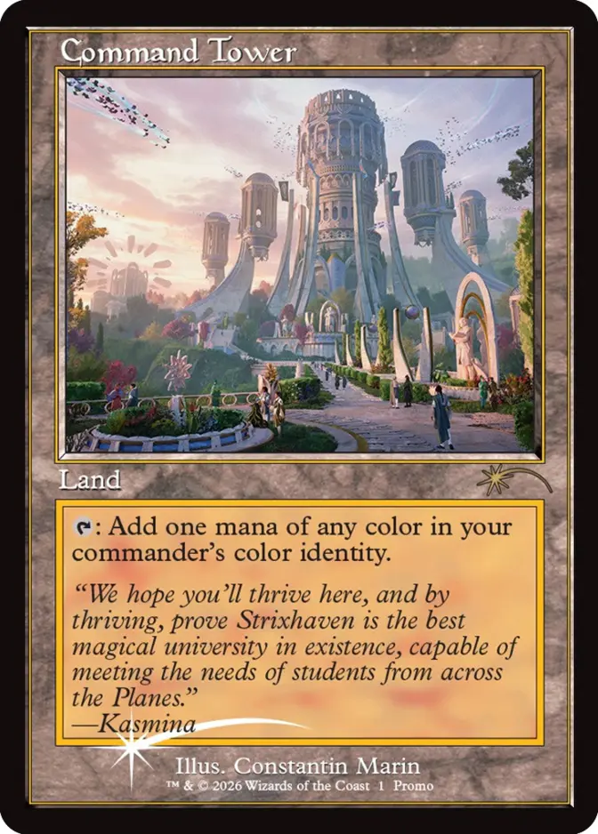 Command Tower <Omens of Chaos> [PRM-MED]