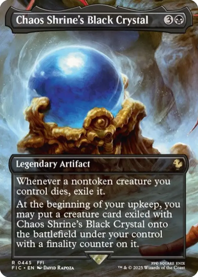 Chaos Shrine's Black Crystal <borderless> [FIC]