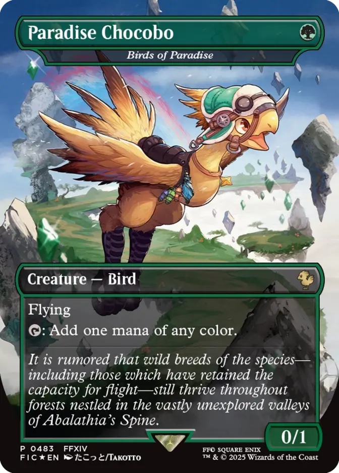 Birds of Paradise <Paradise Chocobo> [FIC]