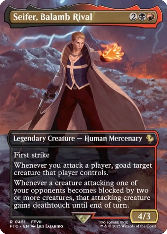 Seifer, Balamb Rival <borderless> [FIC]