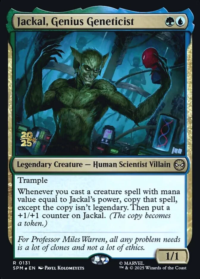 Jackal, Genius Geneticist <prerelease> [SPM] (F)