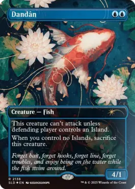 MTG Secret Lair Dandân Deck１箱 Dandan Proxy Deck: 80 Cards, Non-foil/foil/surge Foil Available