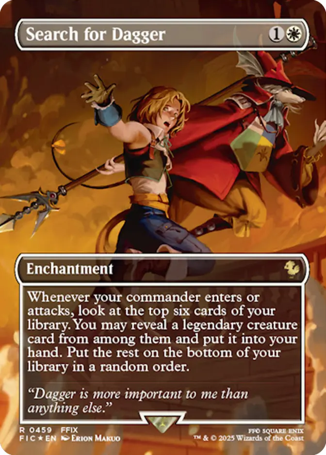 Search for Dagger <borderless> [FIC]