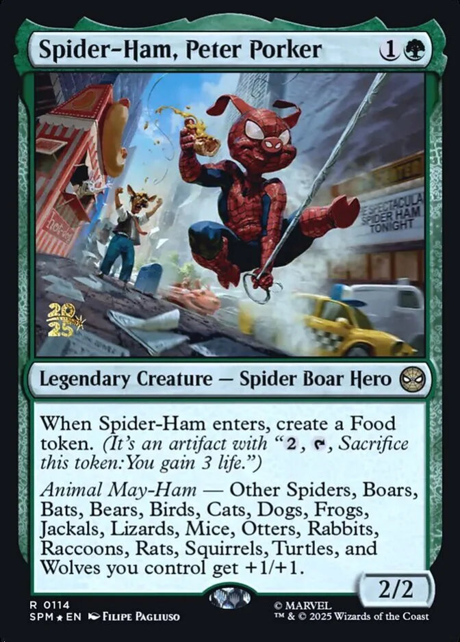 Spider-Ham, Peter Porker <prerelease> [SPM] (F)