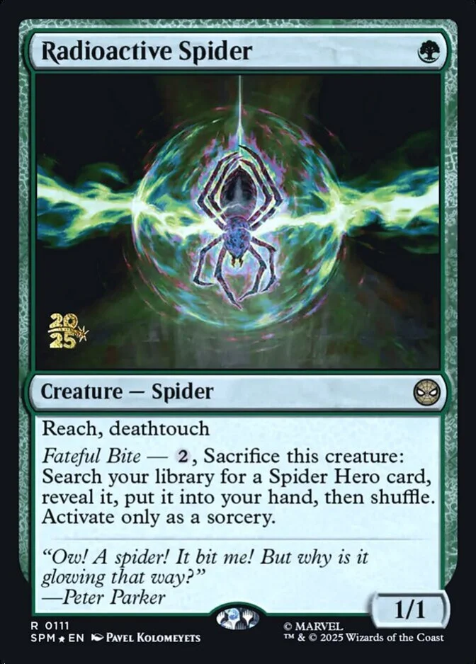 Radioactive Spider <prerelease> [SPM] (F)