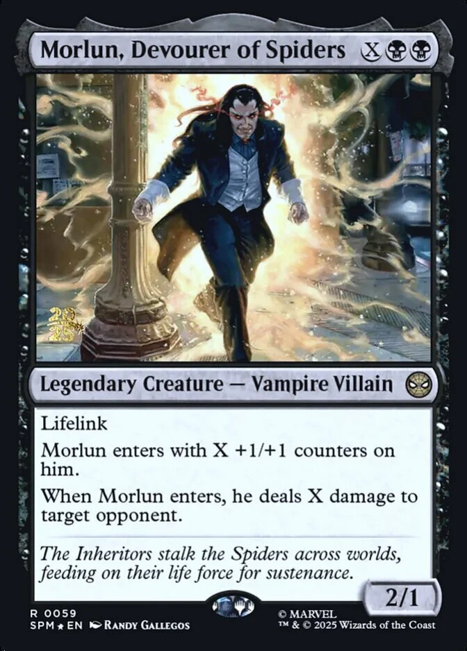Morlun, Devourer of Spiders <prerelease> [SPM] (F)
