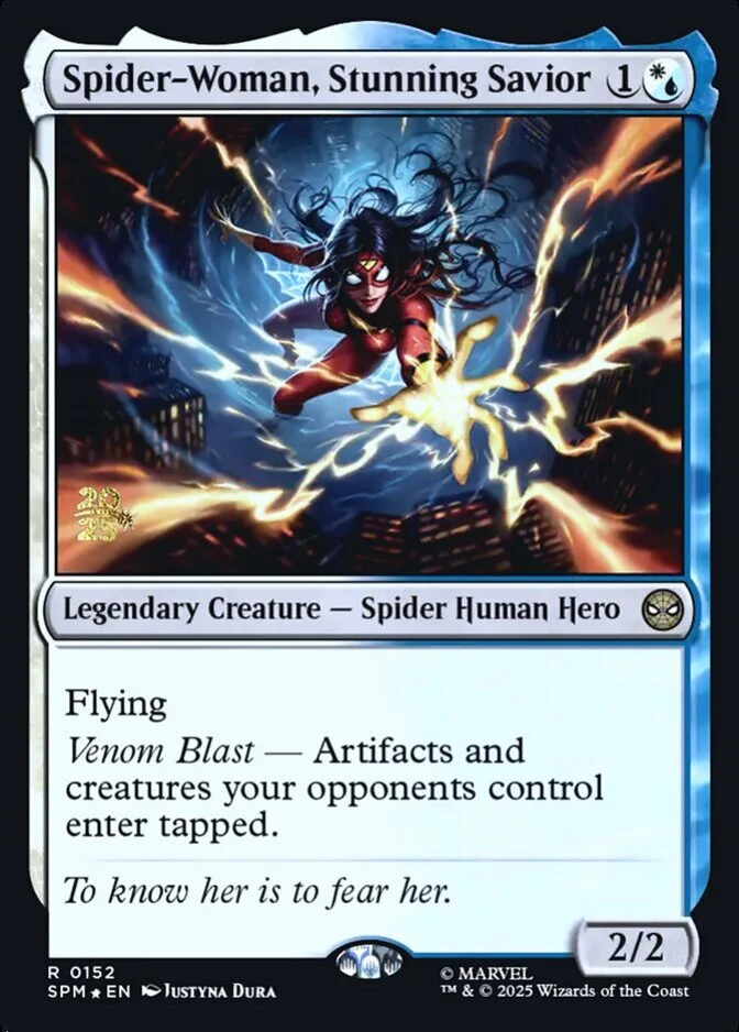 Spider-Woman, Stunning Savior <prerelease> [SPM] (F)