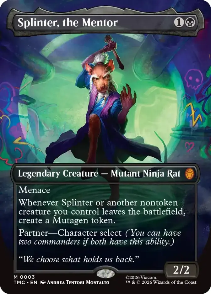 Splinter, the Mentor [TMC]