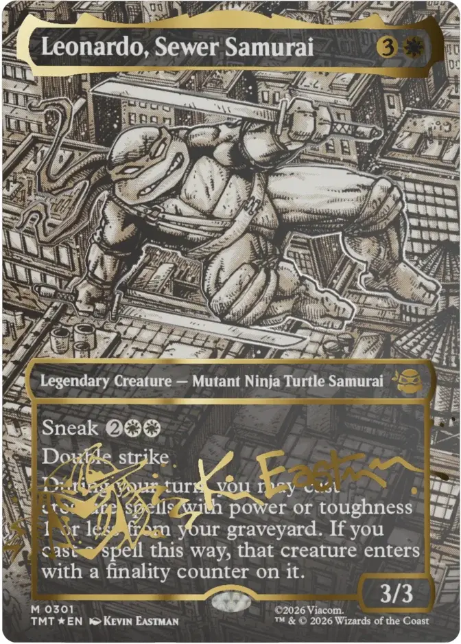 Leonardo, Sewer Samurai <headliner> [TMT]