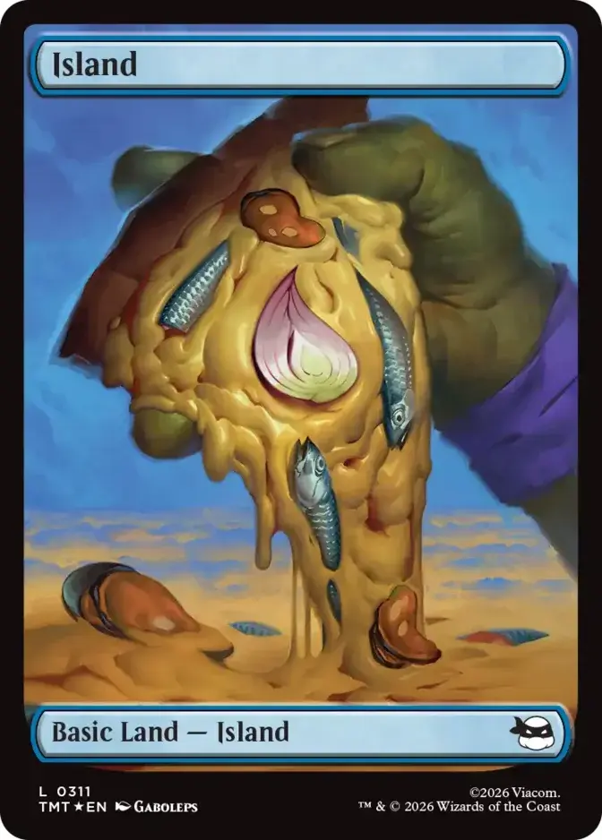 Island <Pizza - surge foil> [TMT] (F)