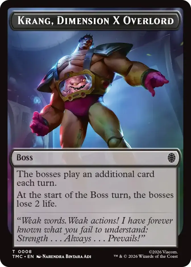 Krang, Dimension X Overlord [TMC]