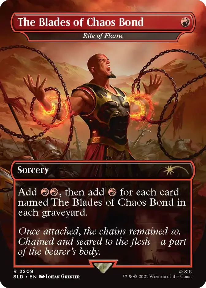 Rite of Flame <The Blades of Chaos Bond - Playstation: God of War: Greek> [SLD]