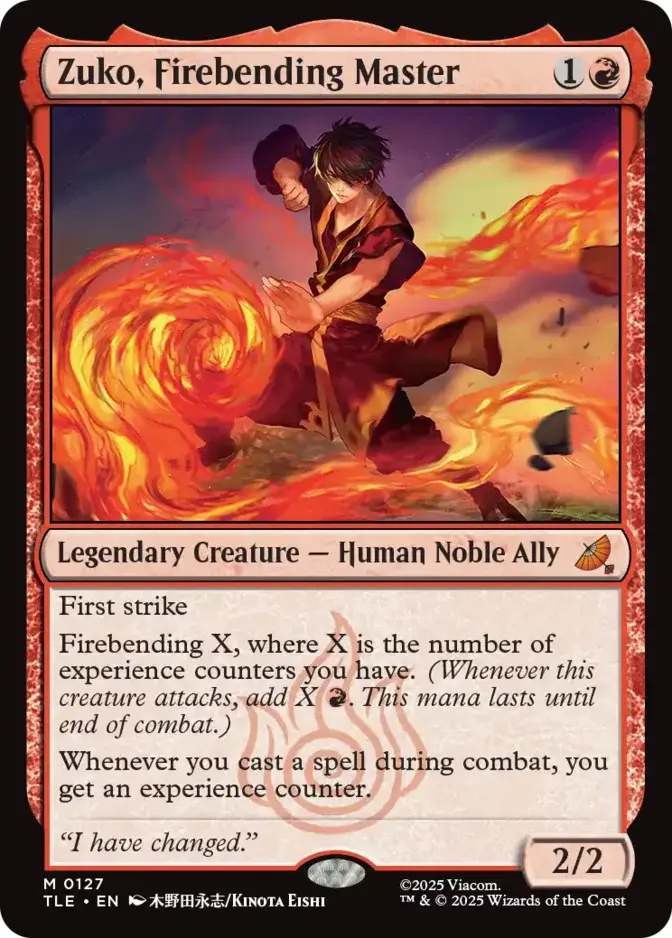 Zuko, Firebending Master [TLE]