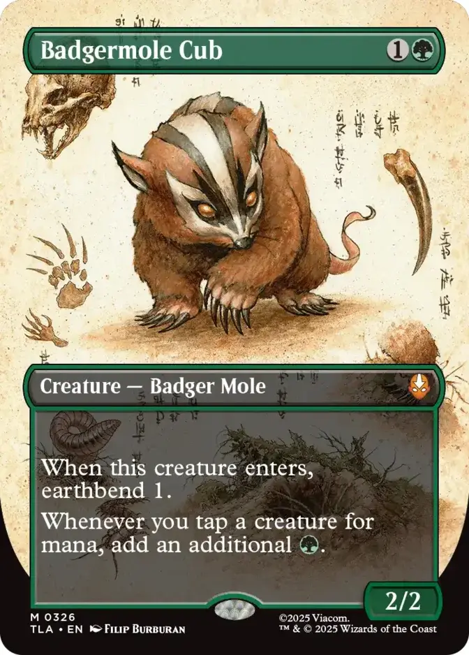 Badgermole Cub <borderless> [TLA] (F)