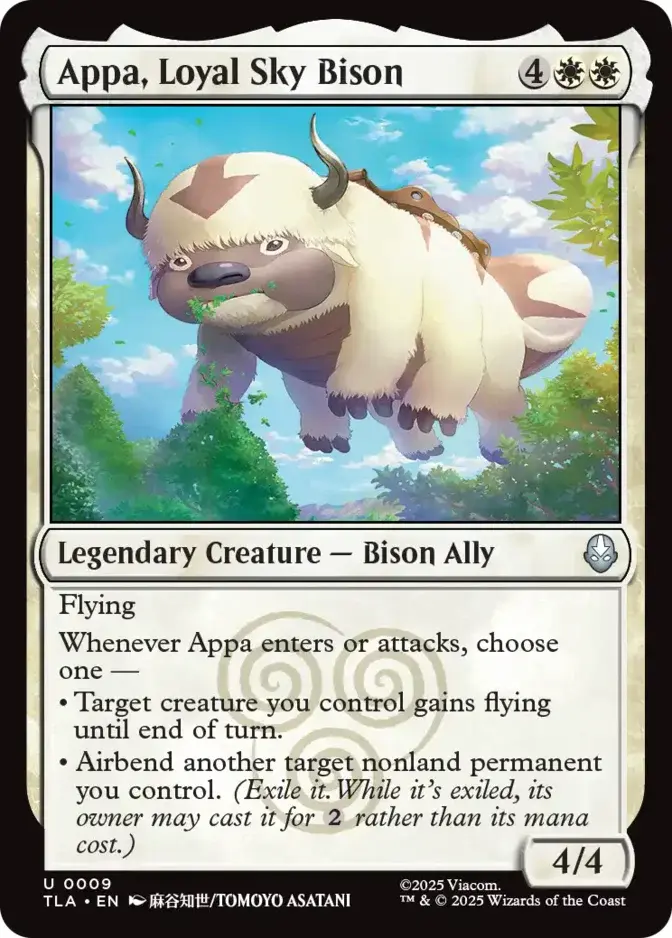 Appa, Loyal Sky Bison [TLA]