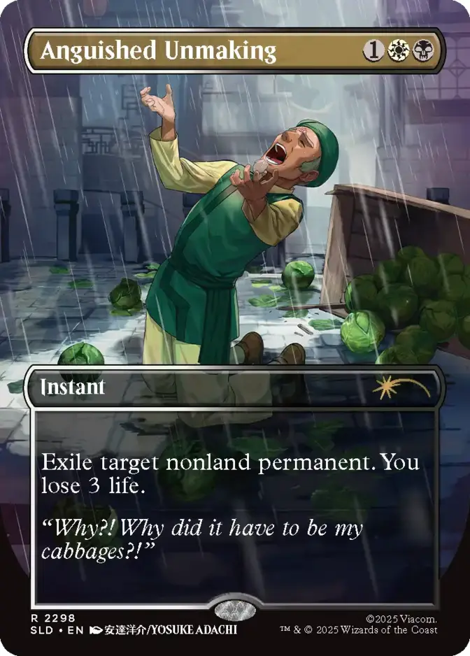 Anguished Unmaking <Avatar: My Cabbages!> [SLD]