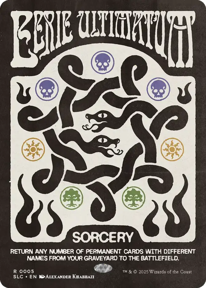 Eerie Ultimatum <Encyclopedia> [SLC]