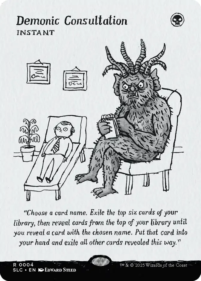 Demonic Consultation <Encyclopedia> [SLC]