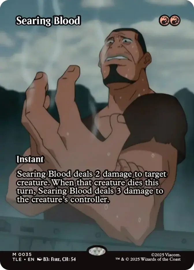 Searing Blood <borderless> [TLE]