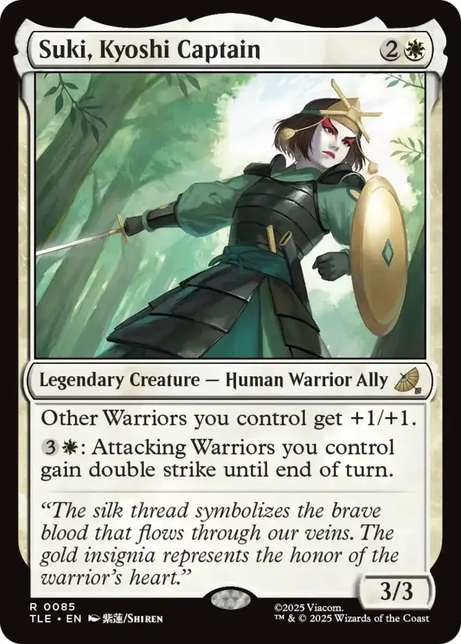 Suki, Kyoshi Captain [TLE]