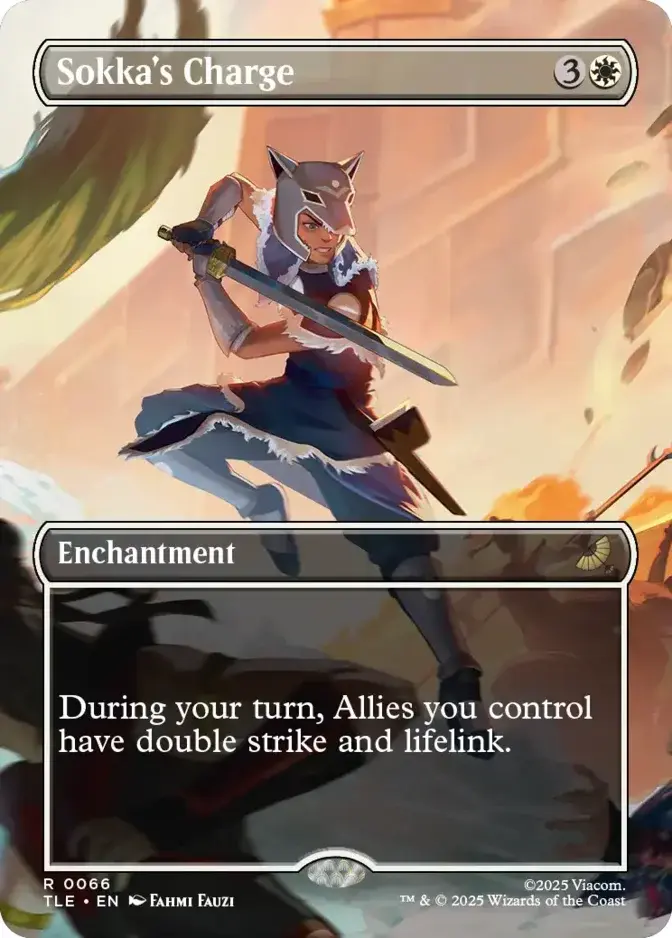 Sokka's Charge <borderless> [TLE] (F)