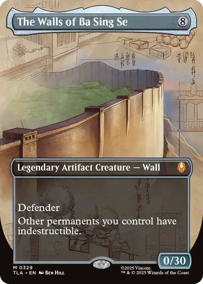 The Walls of Ba Sing Se <borderless> [TLA]