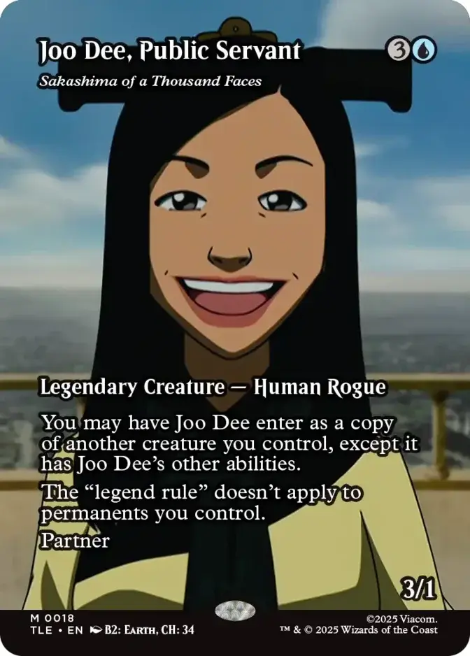 Sakashima of a Thousand Faces <Jood Dee, Public Servant - borderless> [TLE] (F)